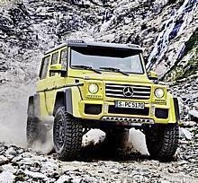 Seriennahes Showcar G 500 4x4²